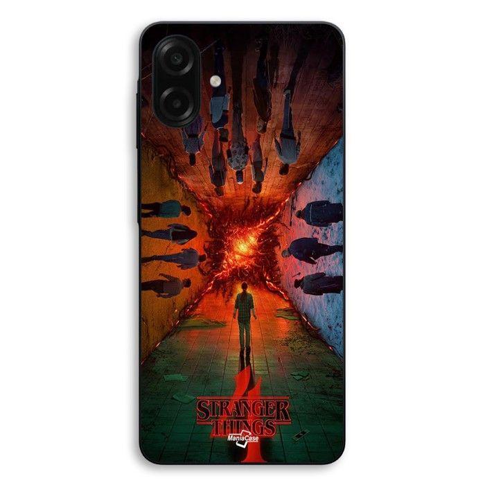 Cover Per Samsung Galaxy A07 Serie stranger things billy Maniacase nero