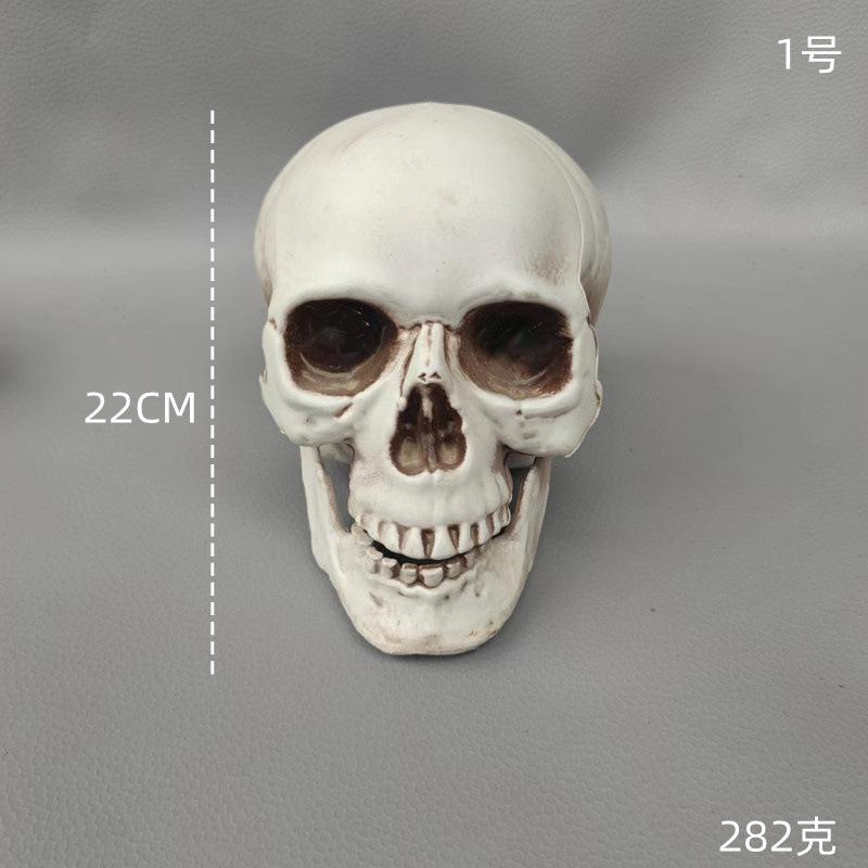 Simulation Skull Halloween Props Horror Ghost Bar Haunted House Secret Room Atmosphere Decoration