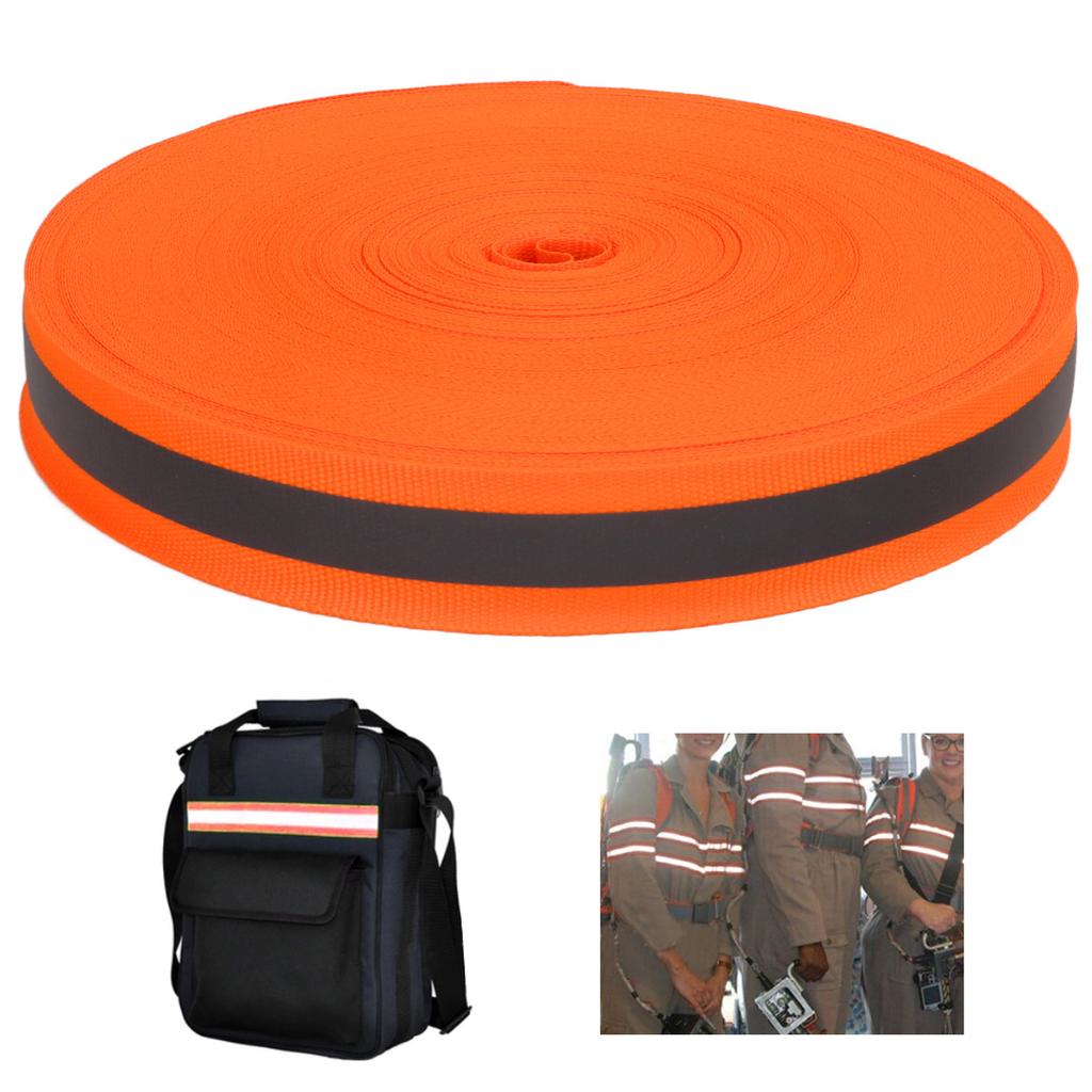 Reflective Ribbon Soft   Flexible Fluorescent Ribbon for Improving Night  