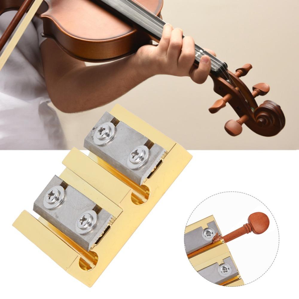 Alloy + Carbon Steel Violin Peg Shaver For 3/4 4/4 Violin Peg Reamer  For Beginners