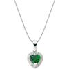 Collier - Argent 925 Vert - Amen - CLTICBVE