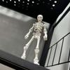 Air Pump Driven Dancing Skeleton Aquarium Bubbler Water Wiggling Skeleton Decor  Halloween Party