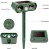 Solar Ultrasonic Animal Repellent: Effective for Rats, Cats, Dogs, Birds