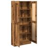 Vidaxl Szafka, Stare Drewno, 82,5X30,5X185Cm, Materiał Drewnopochodny
