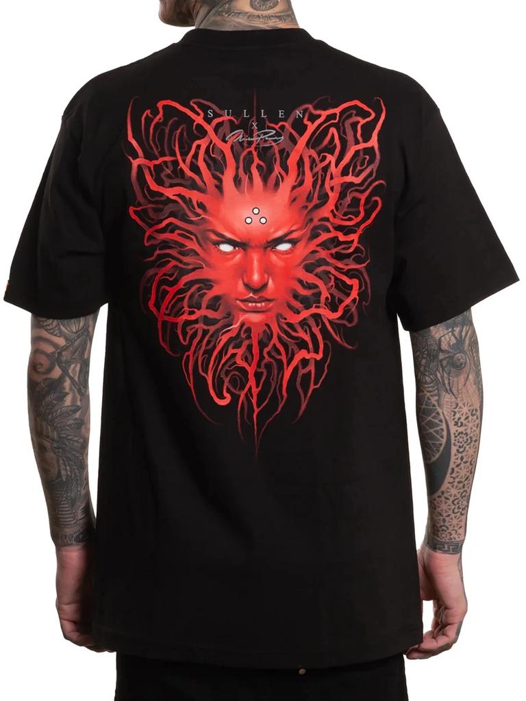 Sullen Men's Nico Perez Short Sleeve Standard Tshirt Tattoo Style Apparition Tee