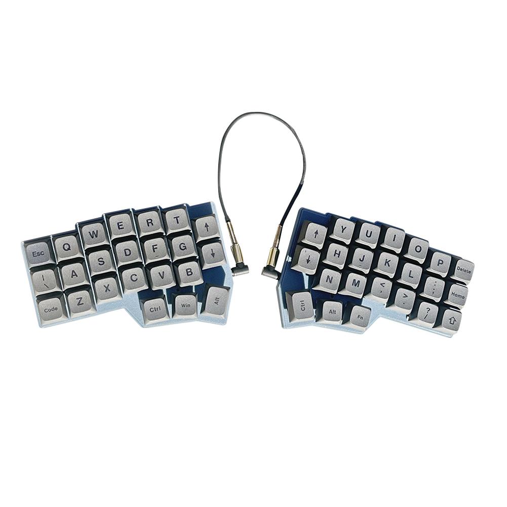 Split Keyboard Wired Ergonomics Keyboard Hot Swap Keyboard Support QMK/VIAL Customized PC Gamer Accessories