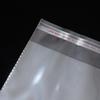 Průhledný OPP samolepicí sáček na oblečení, 10x18 cm, plochý, samouzavírací obal