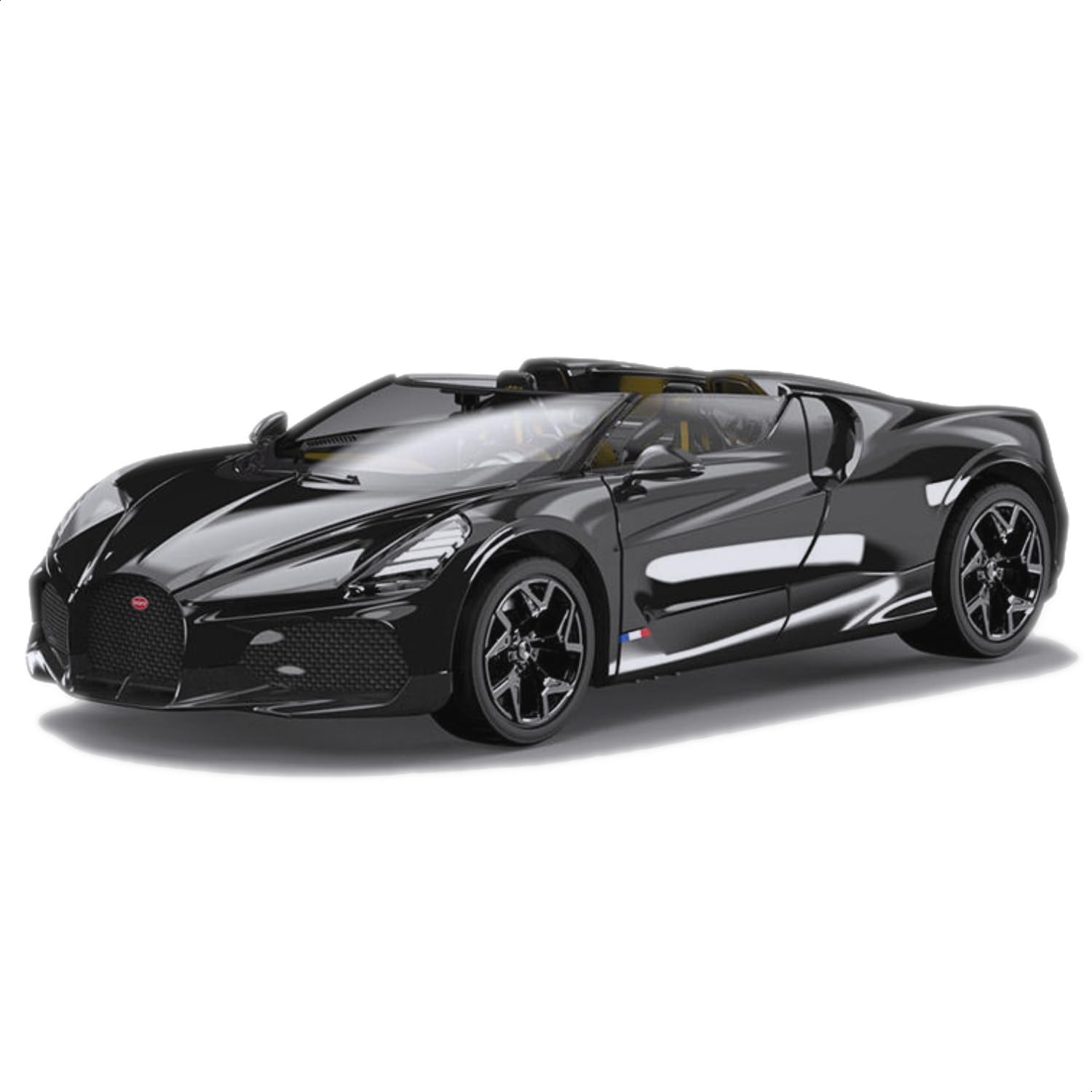 RW Bugatti Mistral Diecast Model Car RW8524 1/24 / (Black BK)