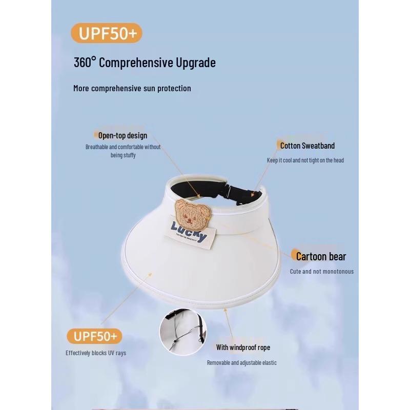 Sommer Anti-UV Eltern-Kind Sonnenhut für Mädchen und Babys