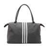 2025 Women's Sporty Korean Striped Minimalist Tote Bag - Large Capacity, Versatile for Travel & Casual Use