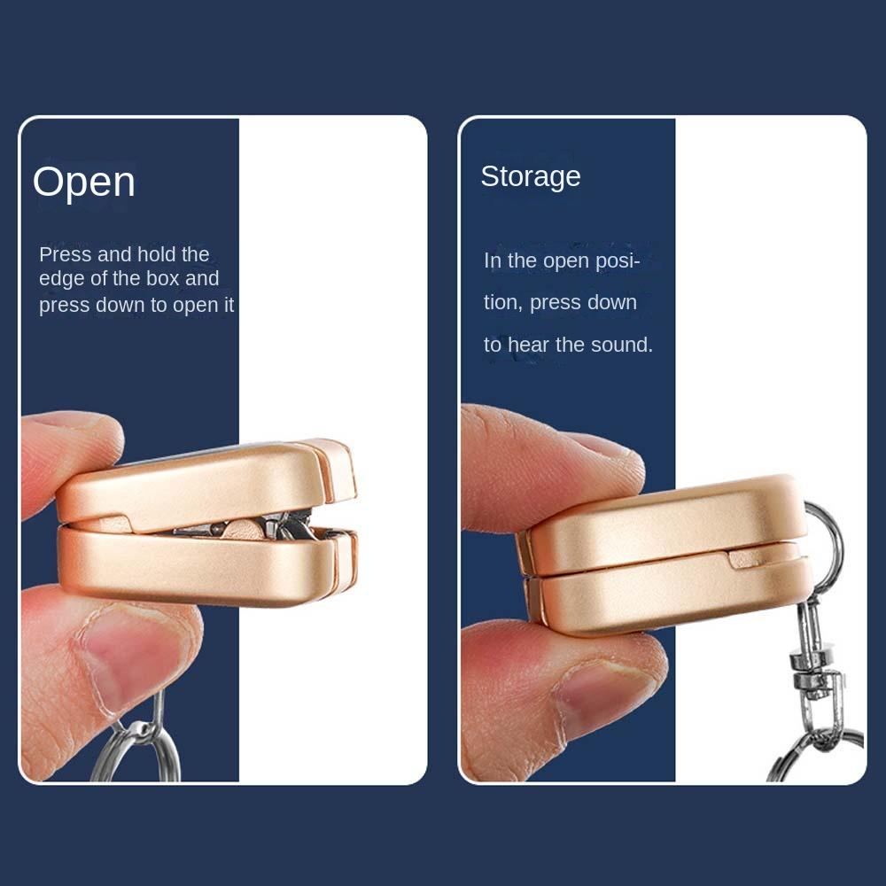 Bag Pendant Mini Nail File Stainless Steel Fingernail Clipper  Nail Tools