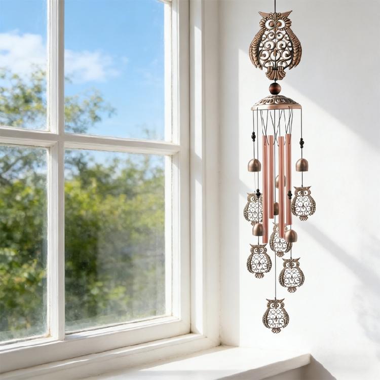 Handcrafted Animal Themed Wind Chime Waterproof Suitable For Festival Home Balcony Porch Or Patio Yard Garden Decoration