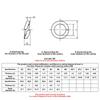 GB93 304 Stainless Steel Spring Lock Washer Square Ends Split Lock Washers M2M2.5M3M4M5M6M8M10M12M14M16M18M20M22M24M27M30