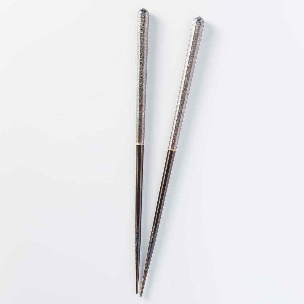 Wakasa Lacquer Natural Dishwasher Made in 264680 Chopsticks, Octagonal, Brown, Wood, Safe, 25cm, Japan,
