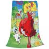 Candy Candy Anime Knitted Blankets Fleece Kawaii Japanese Anime Super Soft Throw Blankets for Bedroom Sofa Bed Rug