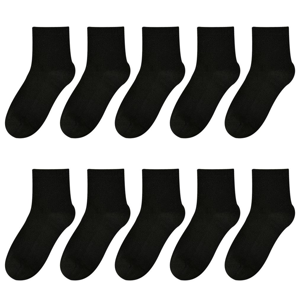 Children's Pure Cotton Mesh Boneless Summer Thin Ankle Socks OEKO-TEX Certified Safe for Kids Boys and Girls for School and Home