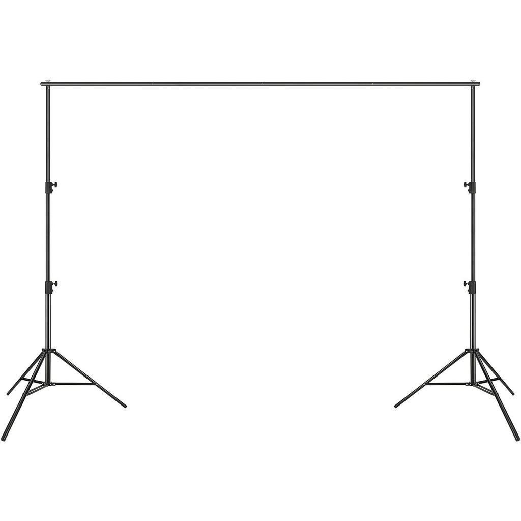 12 X 10 Ft Heavy Duty Backdrop Stand, Height Adjustable Photography Backdrop Stand, Background Support System with 6 Clamps and A Carry Bag, for