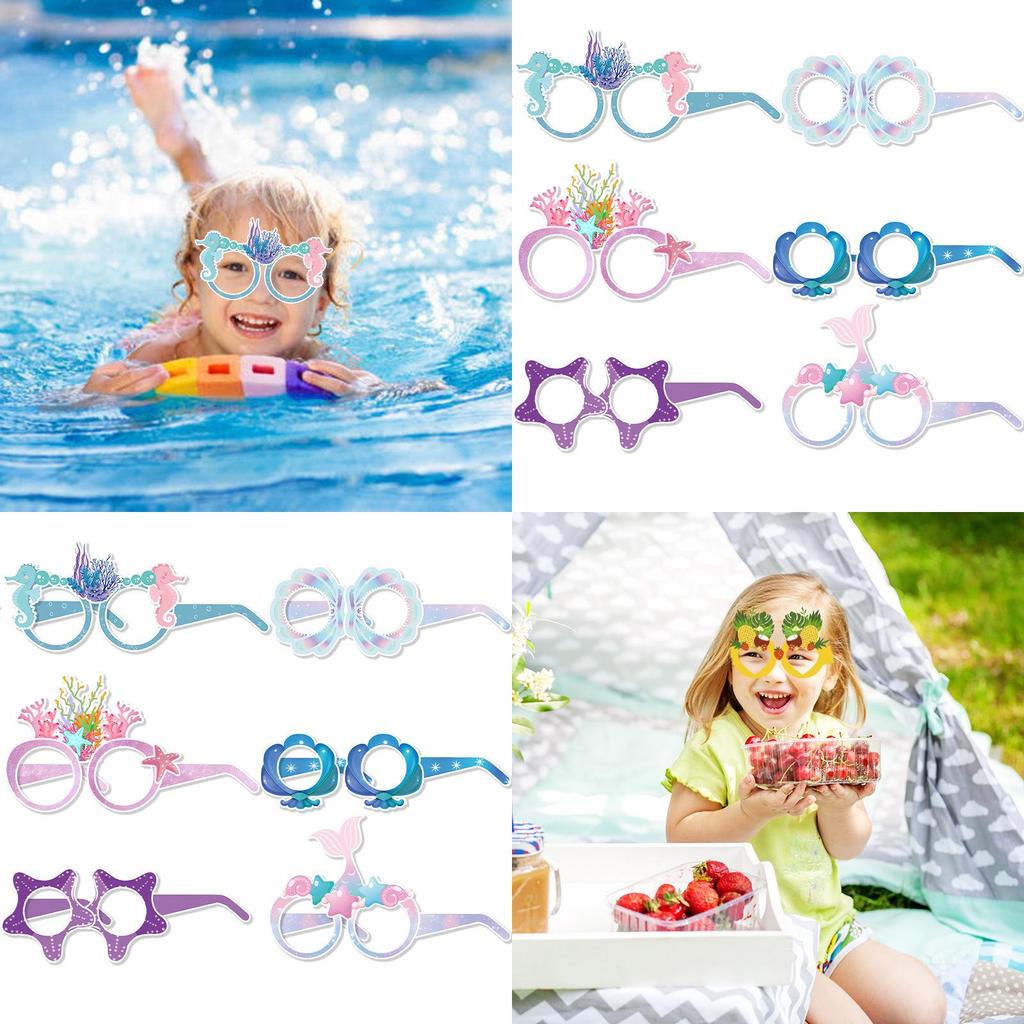 Fun And Festive Mermaid Fruit Paper Glasses For Kids Perfect For Summer Parties And Photo Props