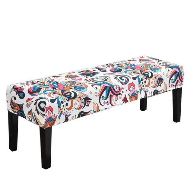 Esszimmerbankbezug für Esszimmer, Stretch-Sitzbankbezug, Schutz gegen Staubmilben, abnehmbarer Bank-Schonbezug für Wohnzimmer