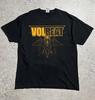 NEW Volbeat Band Logo Tee Shirt Black All Size Gift Fan UB182
