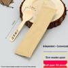 Wohe Degradable Disposable Ice Cream Wooden Spoons