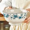 Auco Wen Underglaze Ceramic Soup Bowl