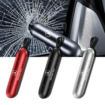 1pcs Car Broken Window Hammer Mergency Escape Tool Car Goods For AMG C500 C200 C300 A B C E GLA CLA GLK GL ML GLE W204 W205 W203 W211