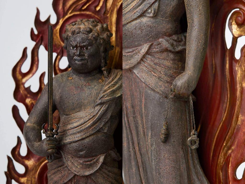 ISM TanaCOCORO Fudo Myoo Standing Statue Figure National Treasure ISM Myouou Tc3533 [Palm] Statue_Buddha (Fudo Ryuzo)