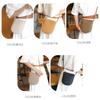 The First Layer of Cowhide Bag, Messenger Bag, Women's New Mobile Phone Bag, Niche Versatile Shell Bag, Fashionable Shoulder Bag.