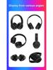 Type-C Wireless Bluetooth Over-Ear Gaming Headset with Heavy Bass Stereo Sound