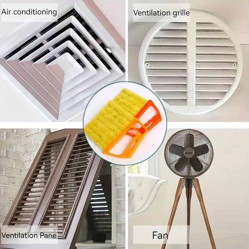 1/2 Pcs Blind Cleaner Held Blind Duster for Wood Dlinds Mini Duster Brush Blind Dust Cleaner Venetian Shades Brush Window