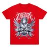 Hazbined Hoteled Adam Lucifer Graphic Print Tshirt Women Men Fashion Cotton Crewneck Tees Oversized Loose Casual Summer New Top