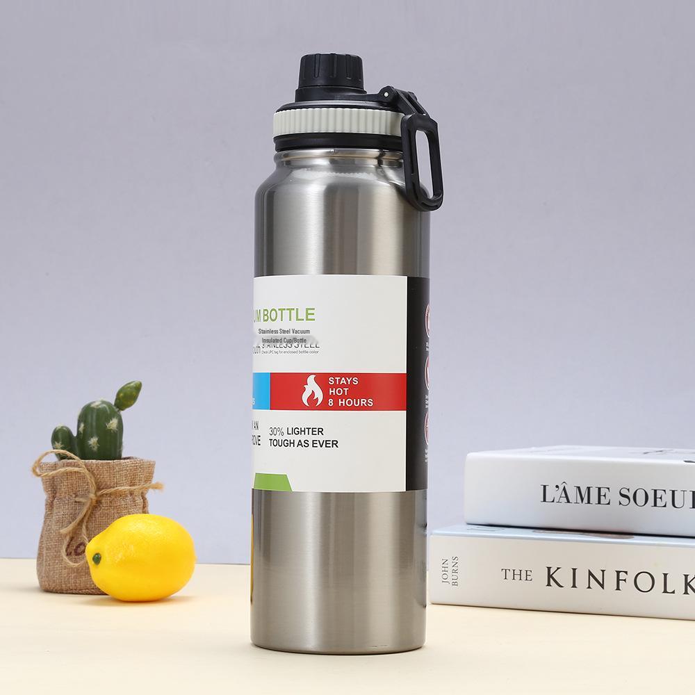 

Cross-Border Large-Capacity Insulated Sports Water Bottle - 304 Stainless Steel, Creative Portable Design 650ml