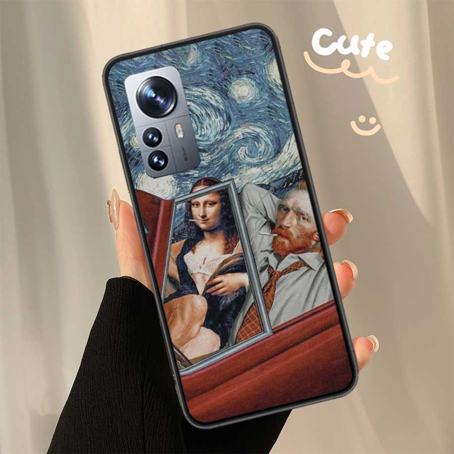 Van Gogh Oil Painting Art Phone Case For Xiaomi Mi 13 12 11T 10T 12T Pro 12X 11i 11 Ultra 10 Lite 5G 9 8 6X 5X A1 A2 Cover Capa