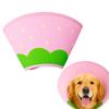Cone de Recuperação de Animal de Estimação Morango Fofo Macio Ajustável Liberação Rápida Coleira Protetora Anti-Morder Anti-Lamber Personalizado para Cães Gatos