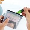 Cable Storage Bag Mini Coin Purse Women Change Storage Bag Lipstick Cosmetic Bag Clear Mesh Bag