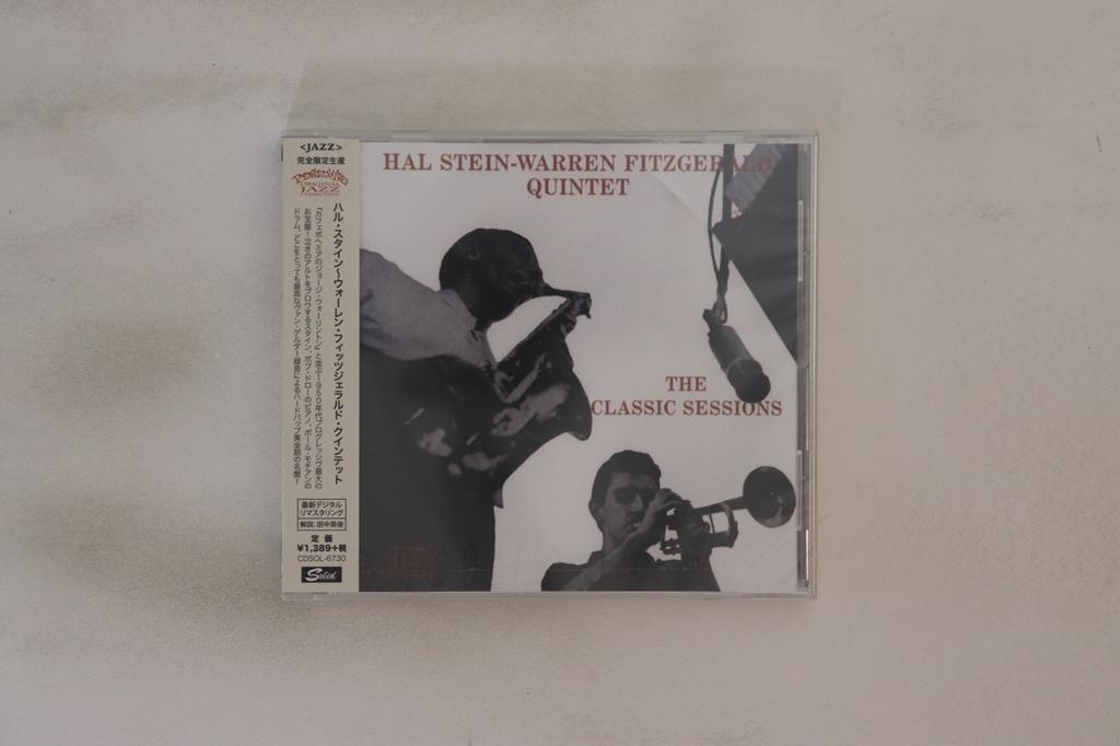 CD HAL STEIN-WARREN FITZGERALD QUINTET - Classic Sessions CDSOL6730 SOLID RECORDS 2016 Japan Obi Jazz Used