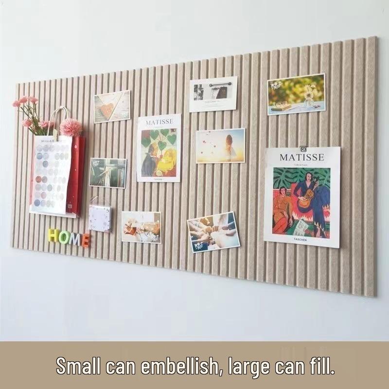 Felt Cork Board for Artwork Display and Decoration - Ideal for Schools, Offices, Bedrooms, and Creative Spaces