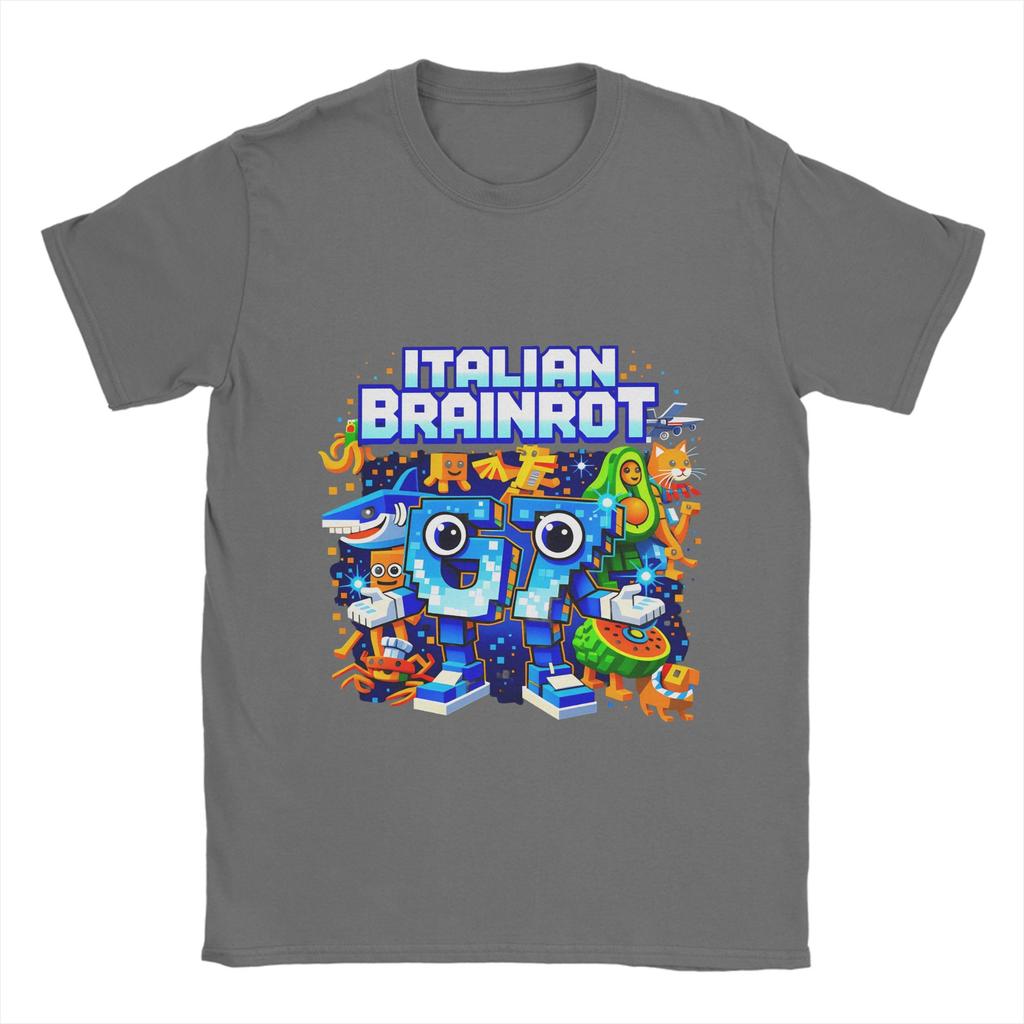 Italian Brainrot 67 TShirt Summer Pure Cotton T Shirts For Adult Harajuku Pattern Tee Shirt Short Sleeve Y2K Basic Top Tees