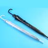 Mingchen Clear Semi-Automatic Straight Umbrella