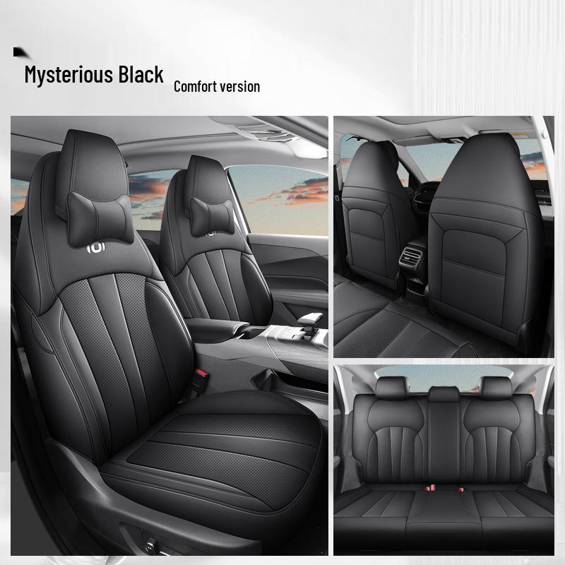Qiyuan A05 Universal Leather Car Seat Cushion for Five Seats (All Seasons)