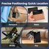 Ultra thin Global GPS Android Tracker Card wireless charging Waterproof Smart Wallet Tracker Card with Google Find My Device App
