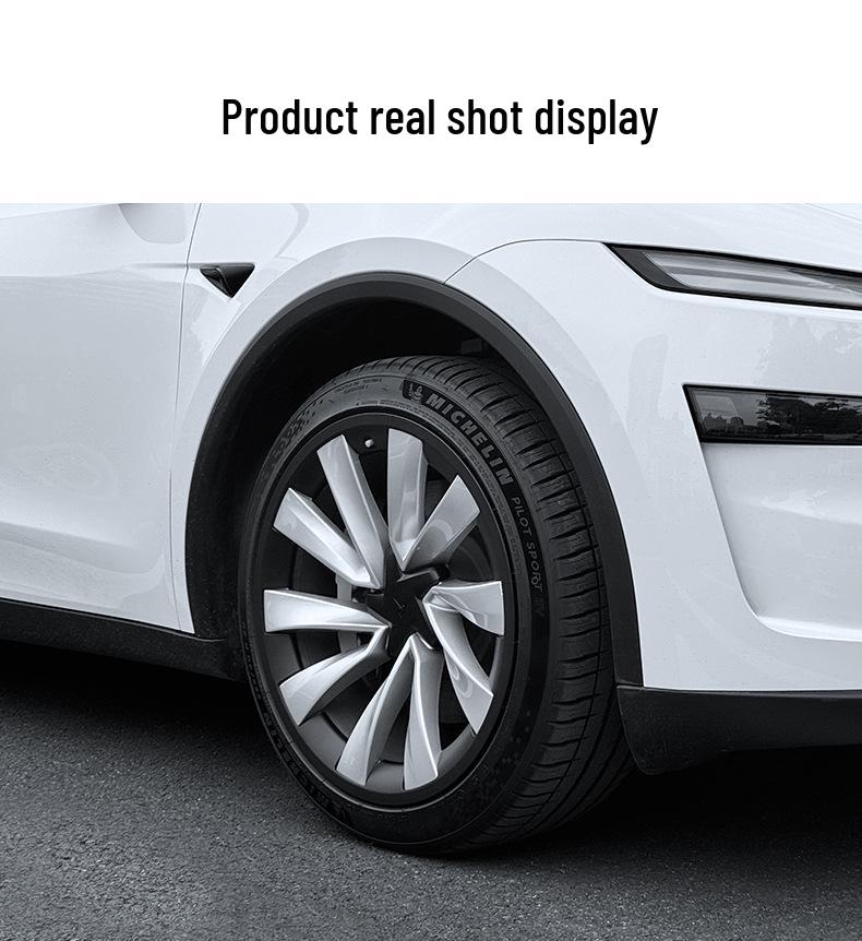 Compatible Tesla Model Y 20” Split Wheel Hub Protector - Anti-Scratch Cover