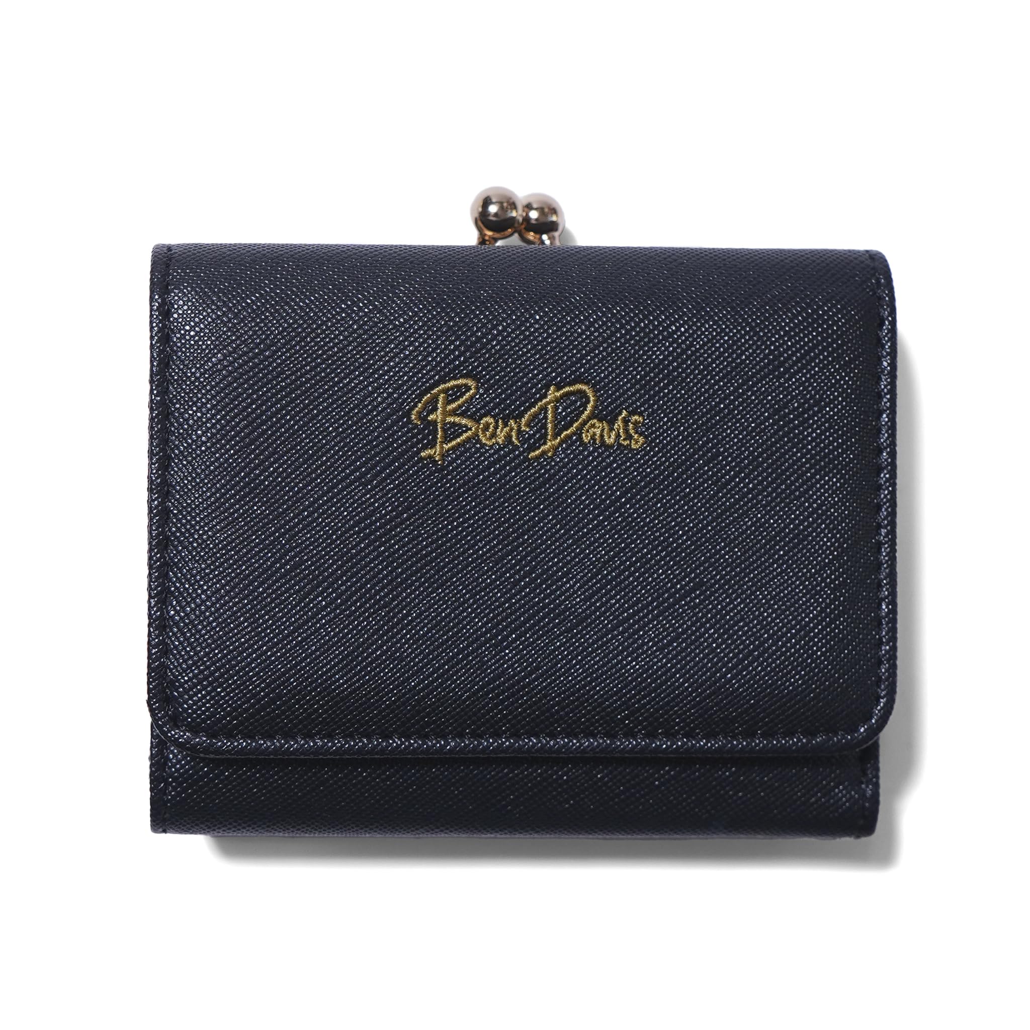 

Ben Davis Synthetic Black Tri-Fold Wallet, Leather, (BDW-8424V) чорний