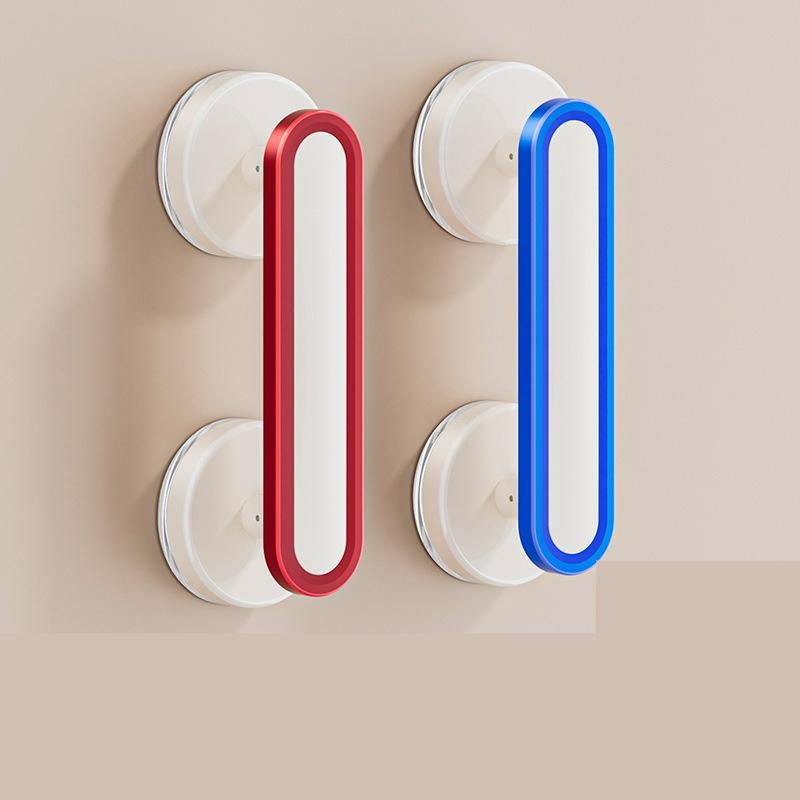 Suction cup door handle no punching bathroom glass door sliding cabinet door handle bathroom refrigerator window drawer handle
