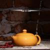 Shangqi Yixing Zisha Teapot, Flat Xishi Style