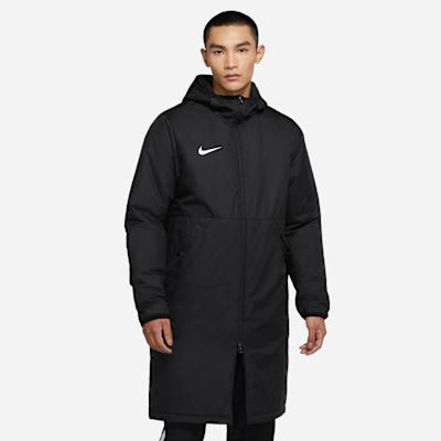 Nike Parka Coats Men s Black Hooded Thickened M