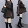 Winter Women's Loose Casual Collar Fashion Vest Coat