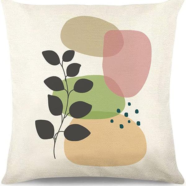 Morandi Color Abstract Pillowcase Minimalist Decorative Pillowcase Abstract Aesthetic Sofa Pillow Cushion Cover