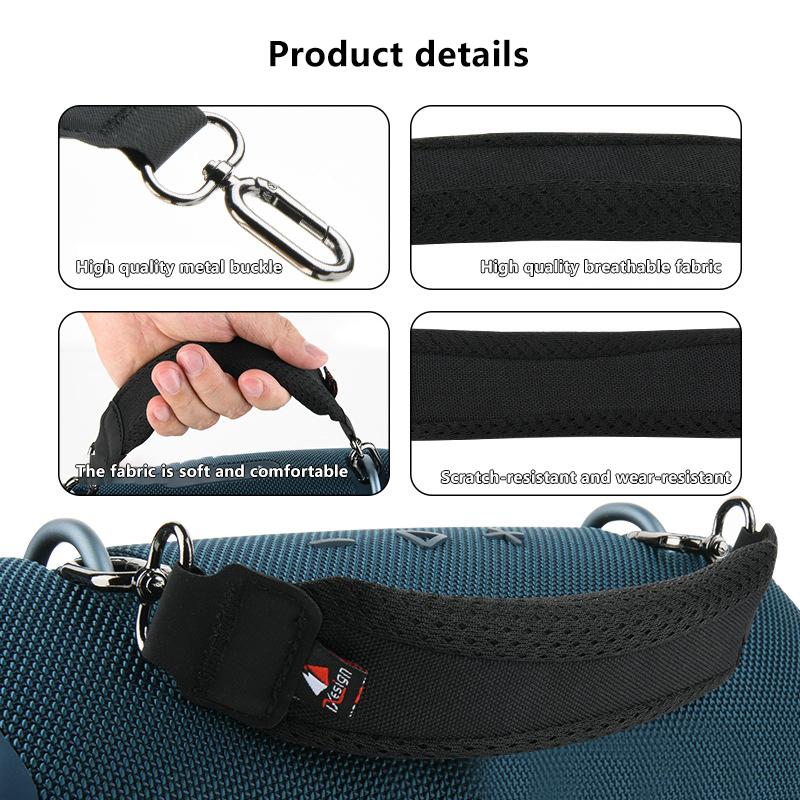 Für Xtreme 2/3/4 Lautsprecher Griffband Abnehmbarer Lautsprechergriffriemen Tragbares Lautsprecher-Trageband Anti-Rutsch-Lautsprechergriffband